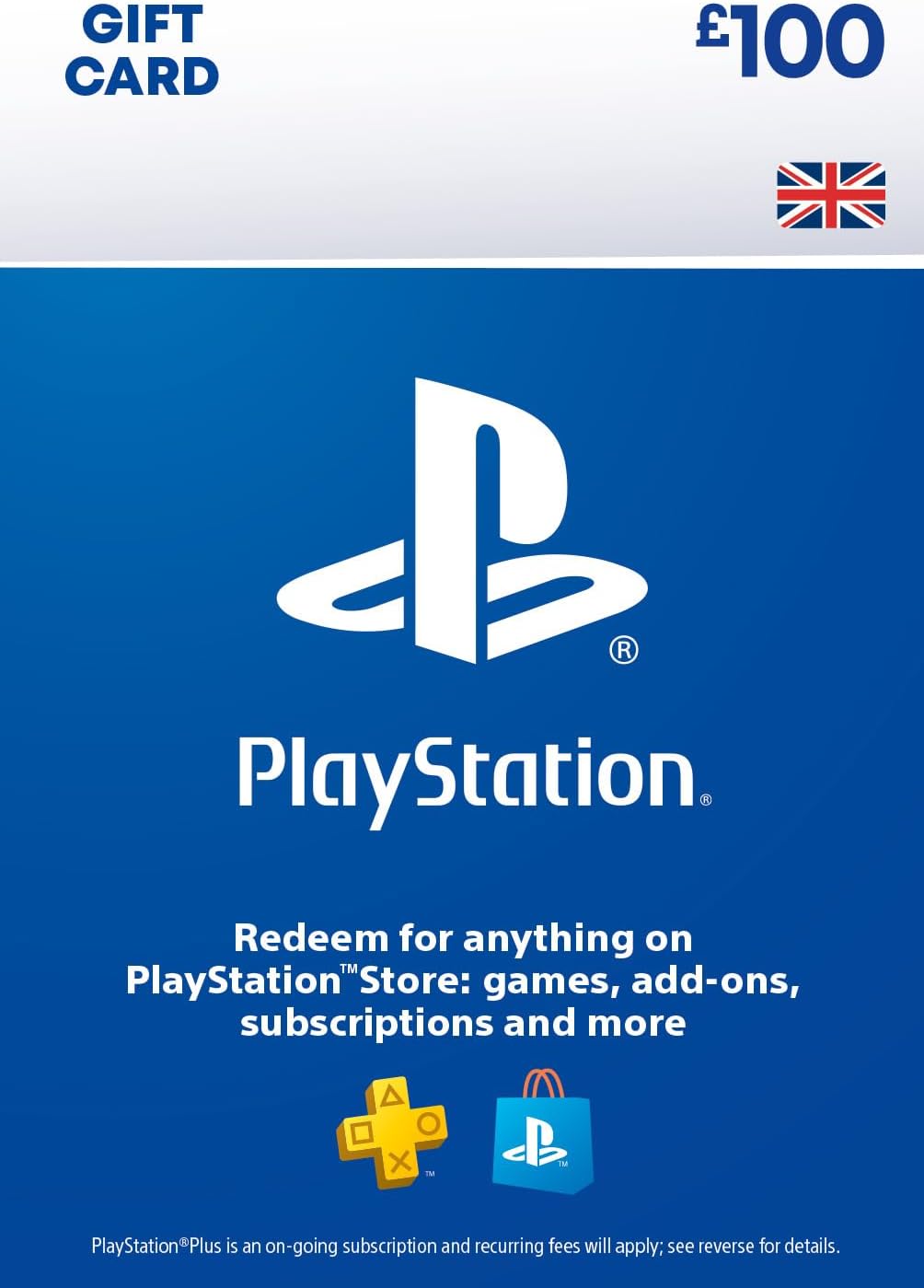 PSN KEY - £100 GBP