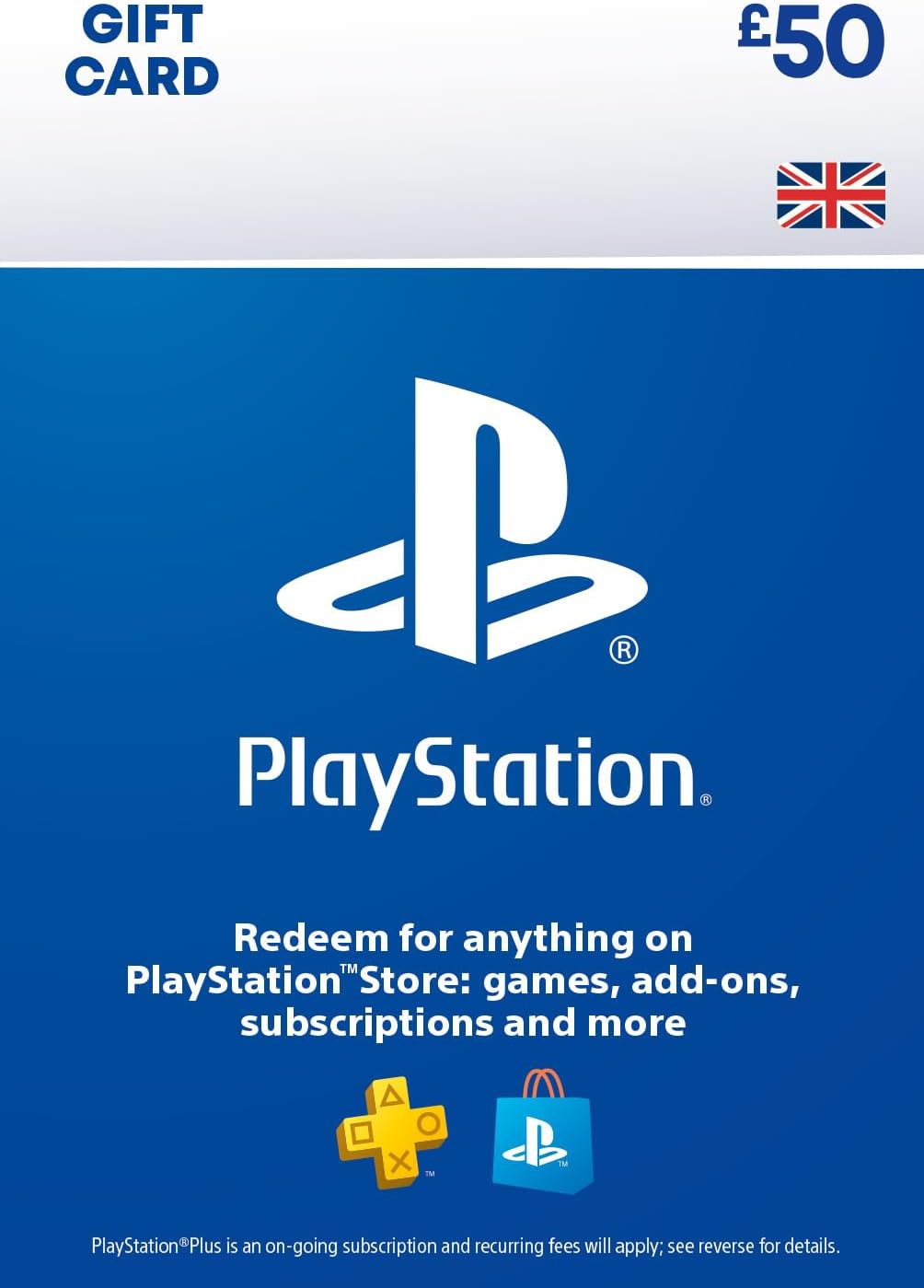 PSN KEY - £50 GBP