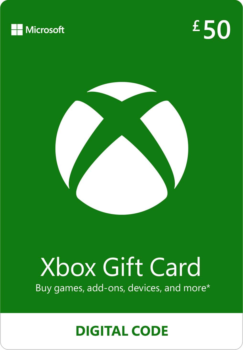 XBOX KEY - £50 GBP